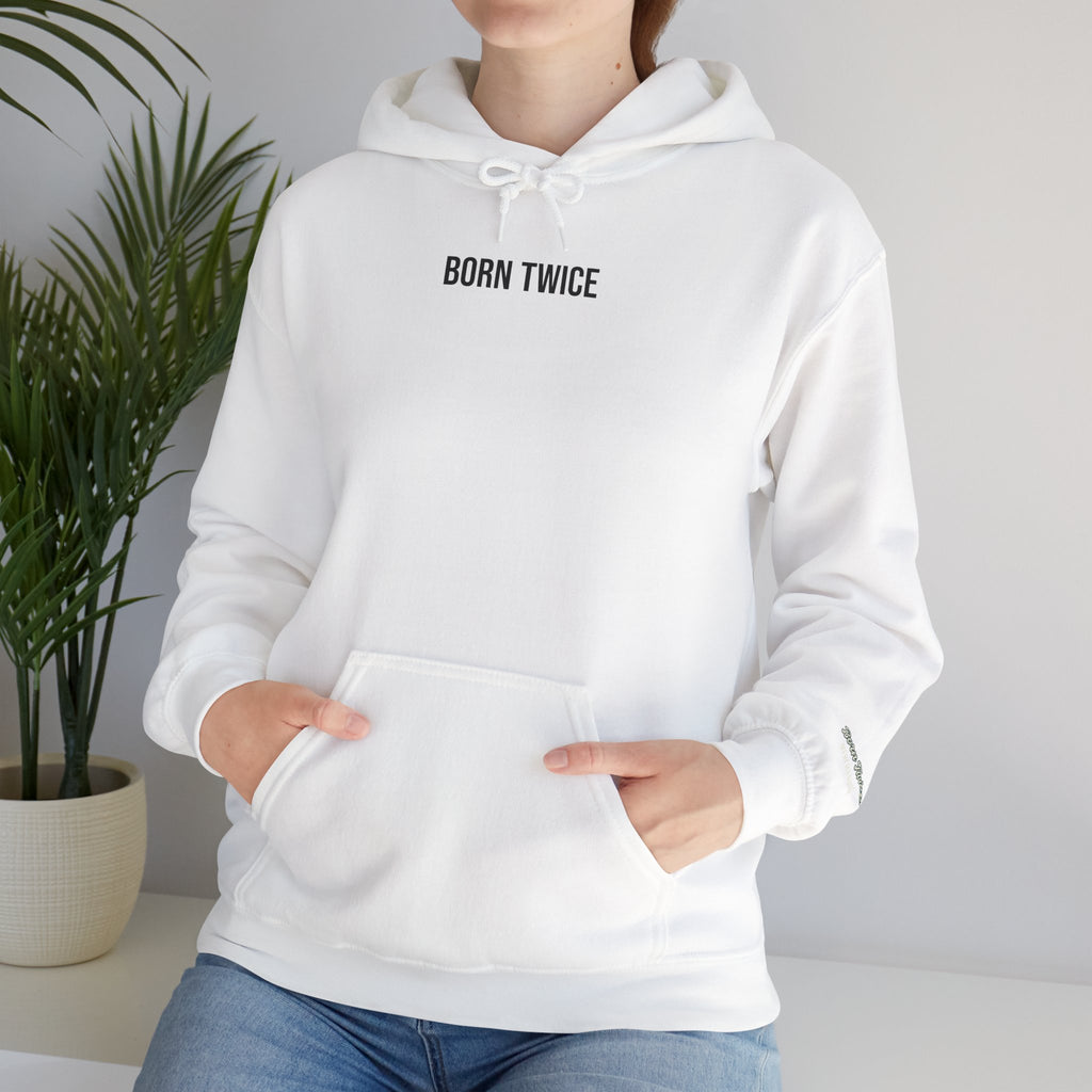 Born Twice (Small Logo) Hoodie