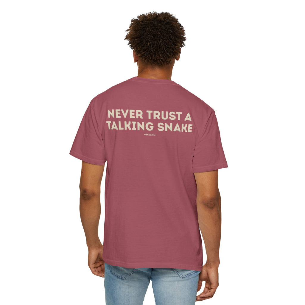 Never Trust a Talking Snake (Genesis 3) Christian T-shirt