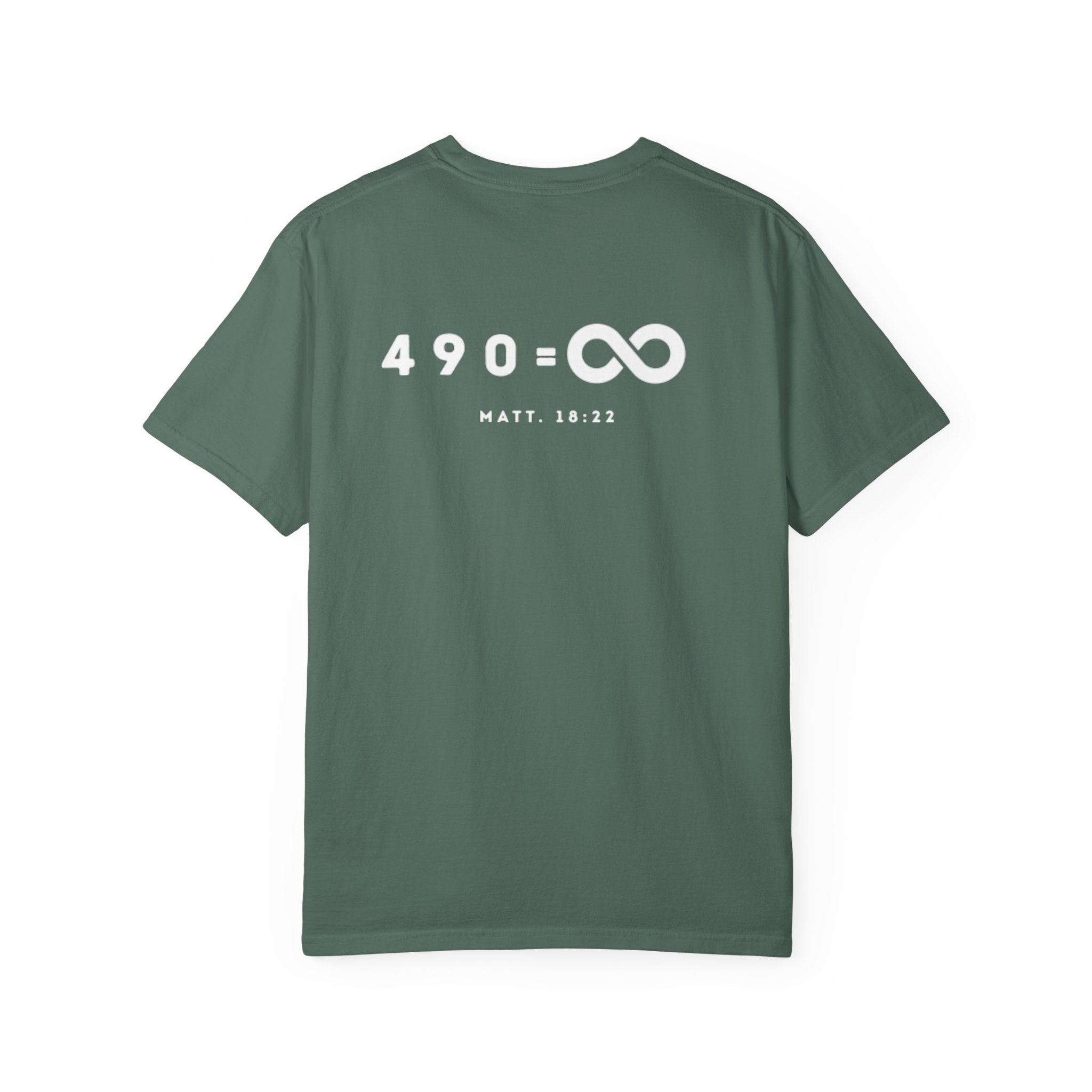 490= Infinity Matthew 18:22 shirt