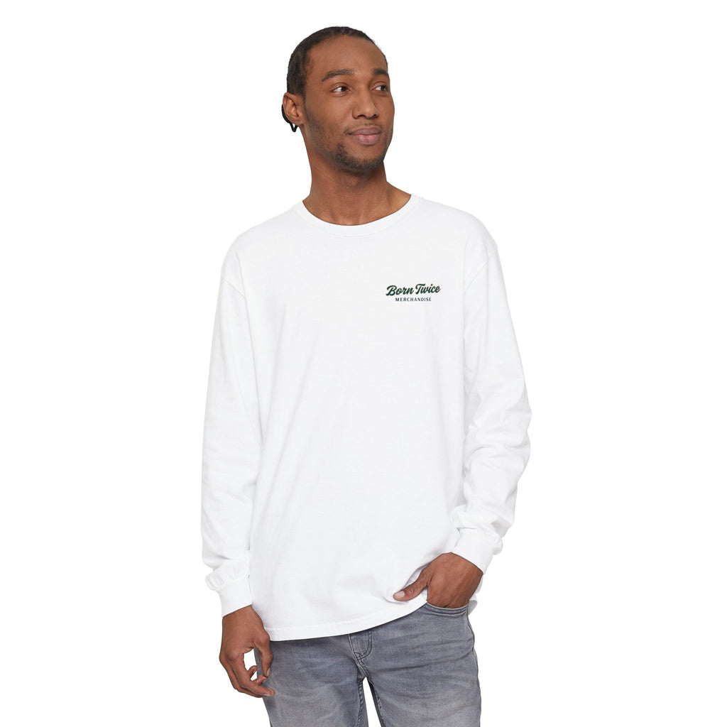 It's Time (Mark 1:15) Christian Long-sleeved T-shirt