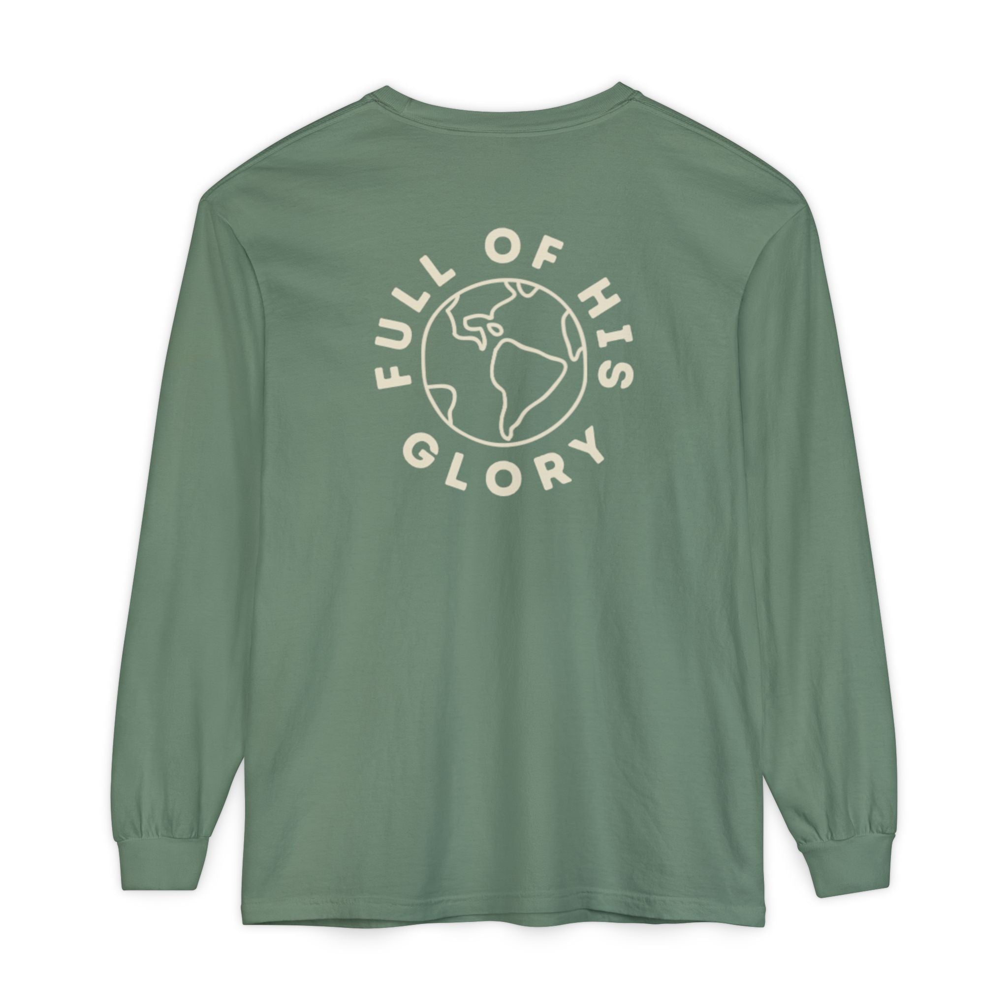 Full Of His Glory  (Isaiah 6:3) Long-Sleeved Shirt