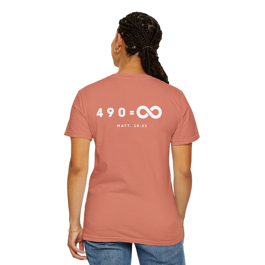 490= Infinity Matthew 18:22 shirt