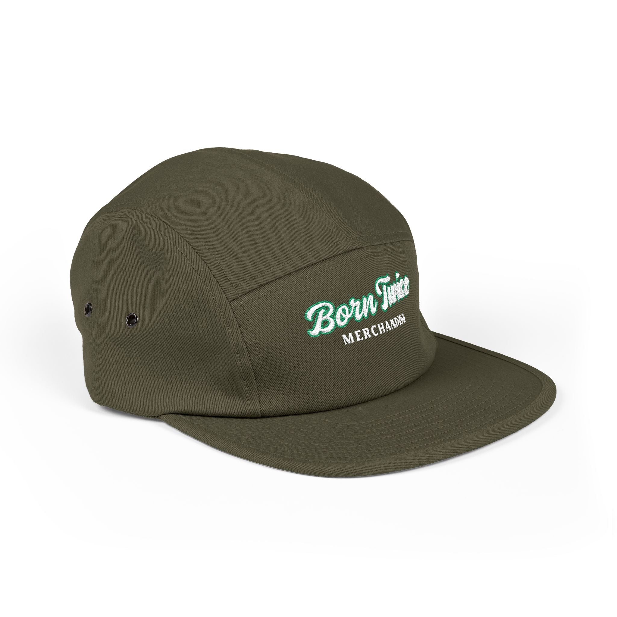 Born Twice Merchandise Embroidered 5 Panel Cap