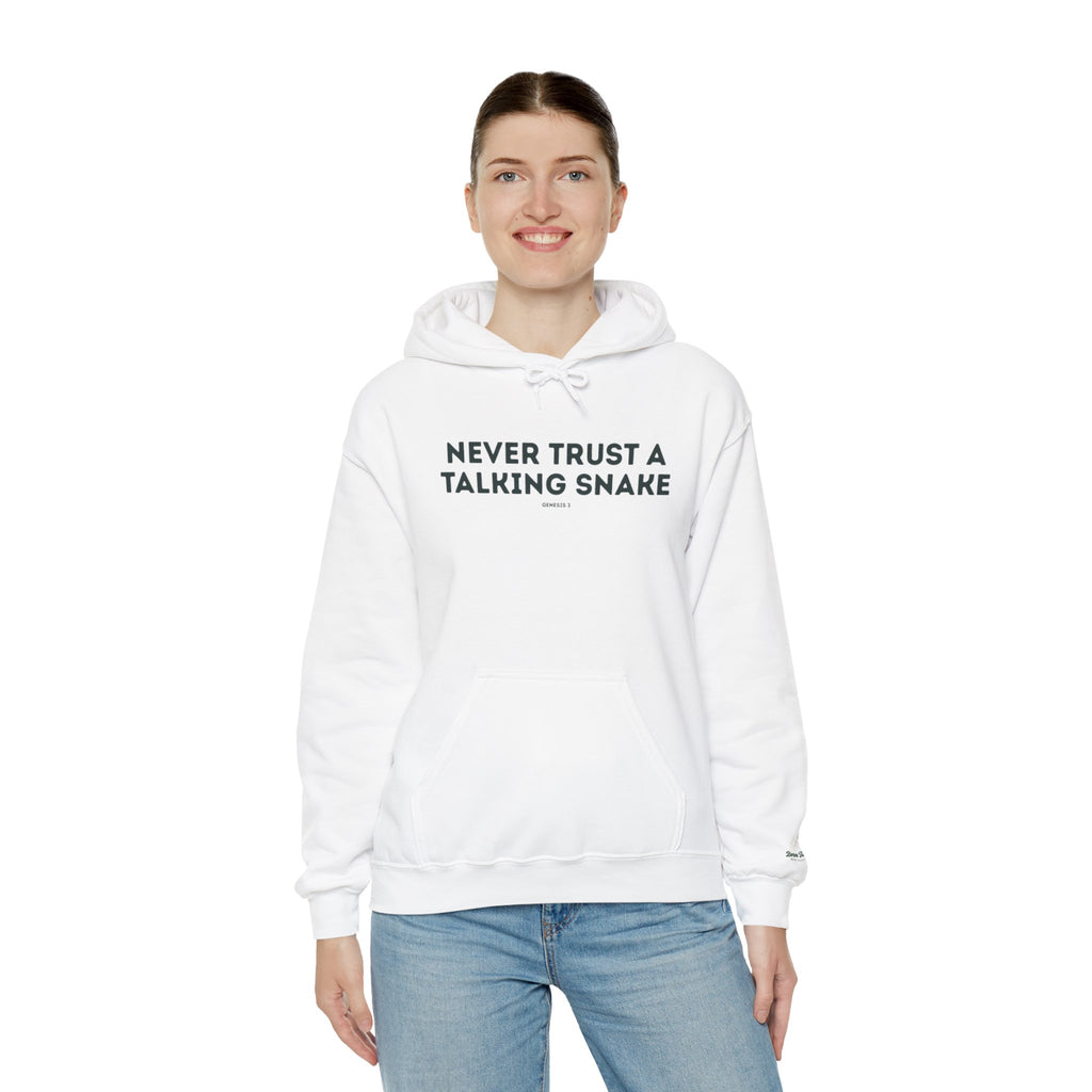 Never Trust a Talking Snake (Genesis 3) Christian Hoodie