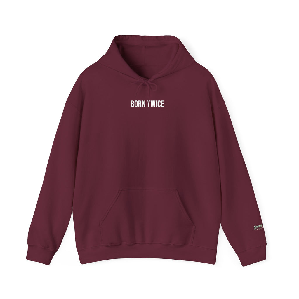 Born Twice (Small Logo) Hoodie