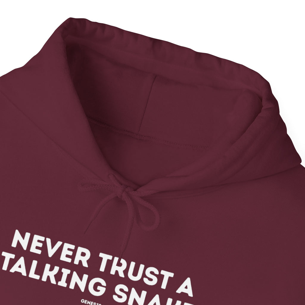 Never Trust a Talking Snake (Genesis 3) Christian Hoodie