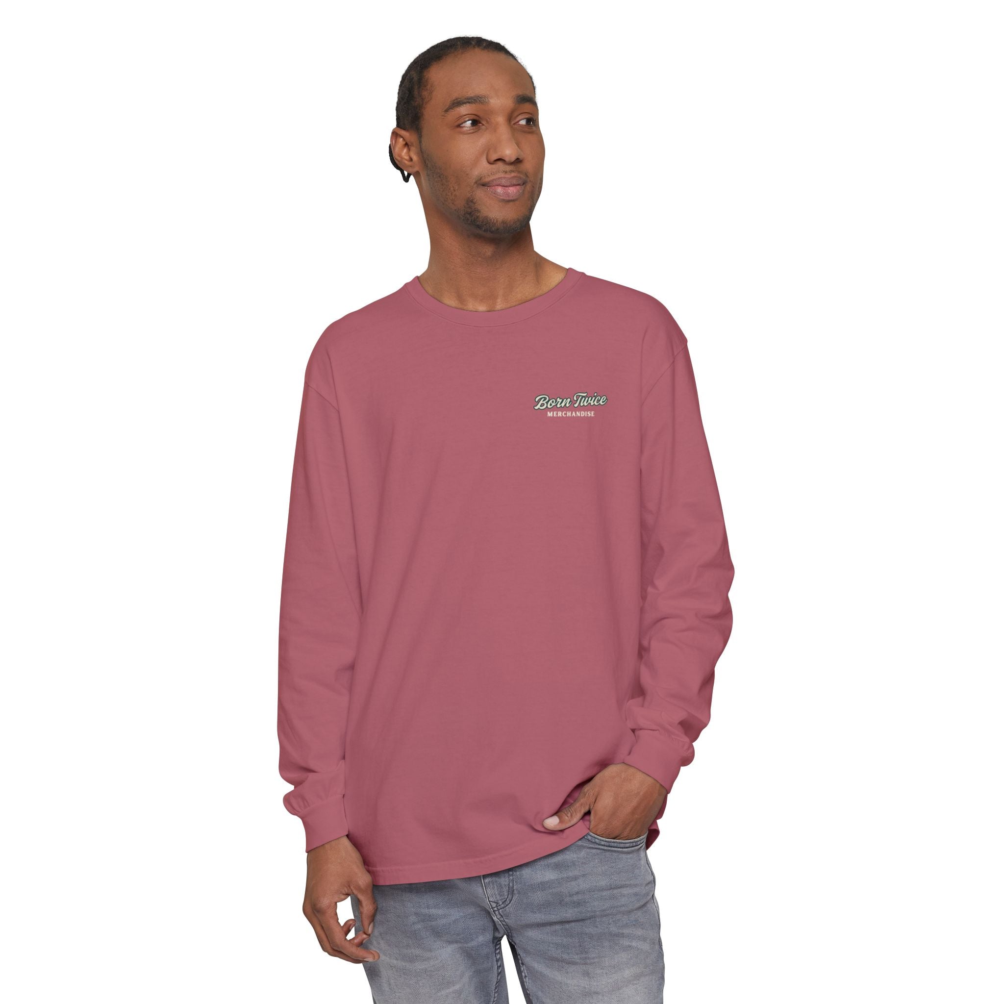 But... (Romans 5:8) Long-Sleeved Shirt