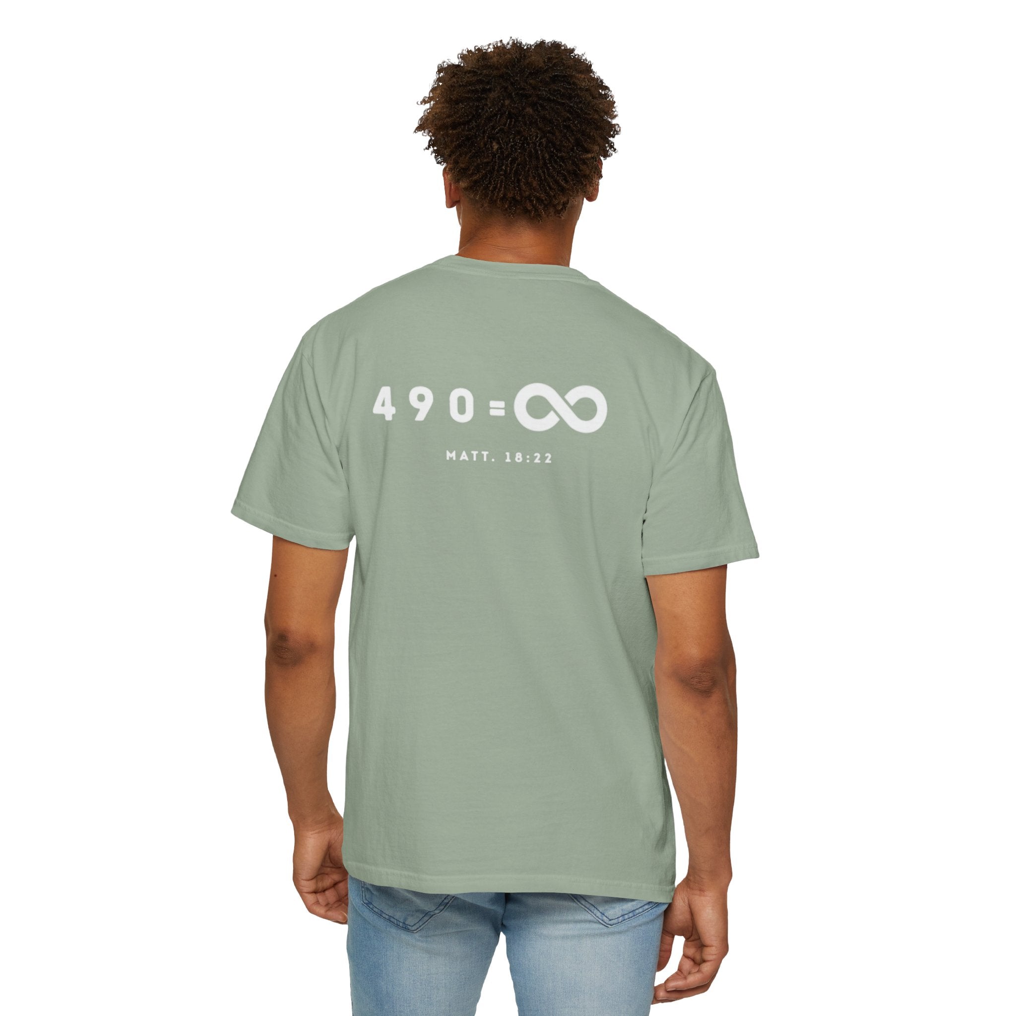 490= Infinity Shirt (Matthew 18:22)