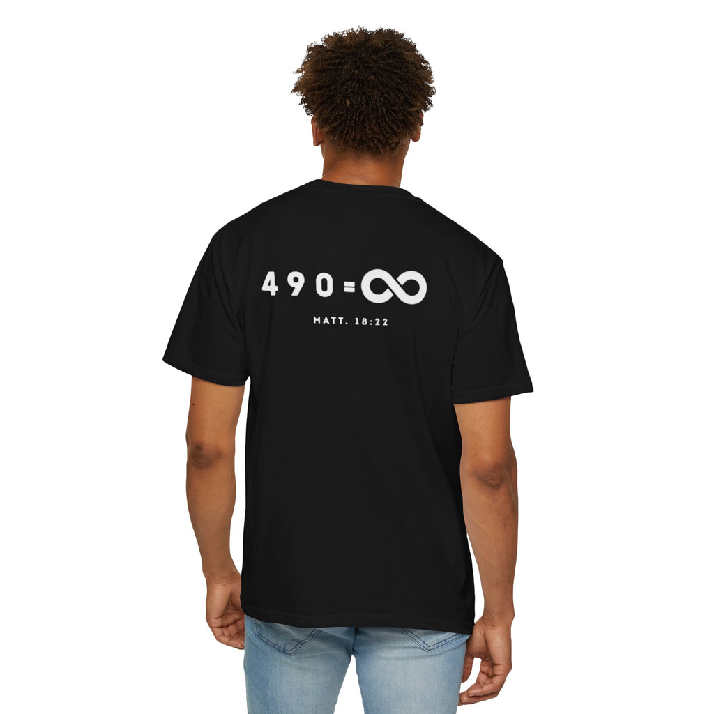490= Infinity Shirt (Matthew 18:22)
