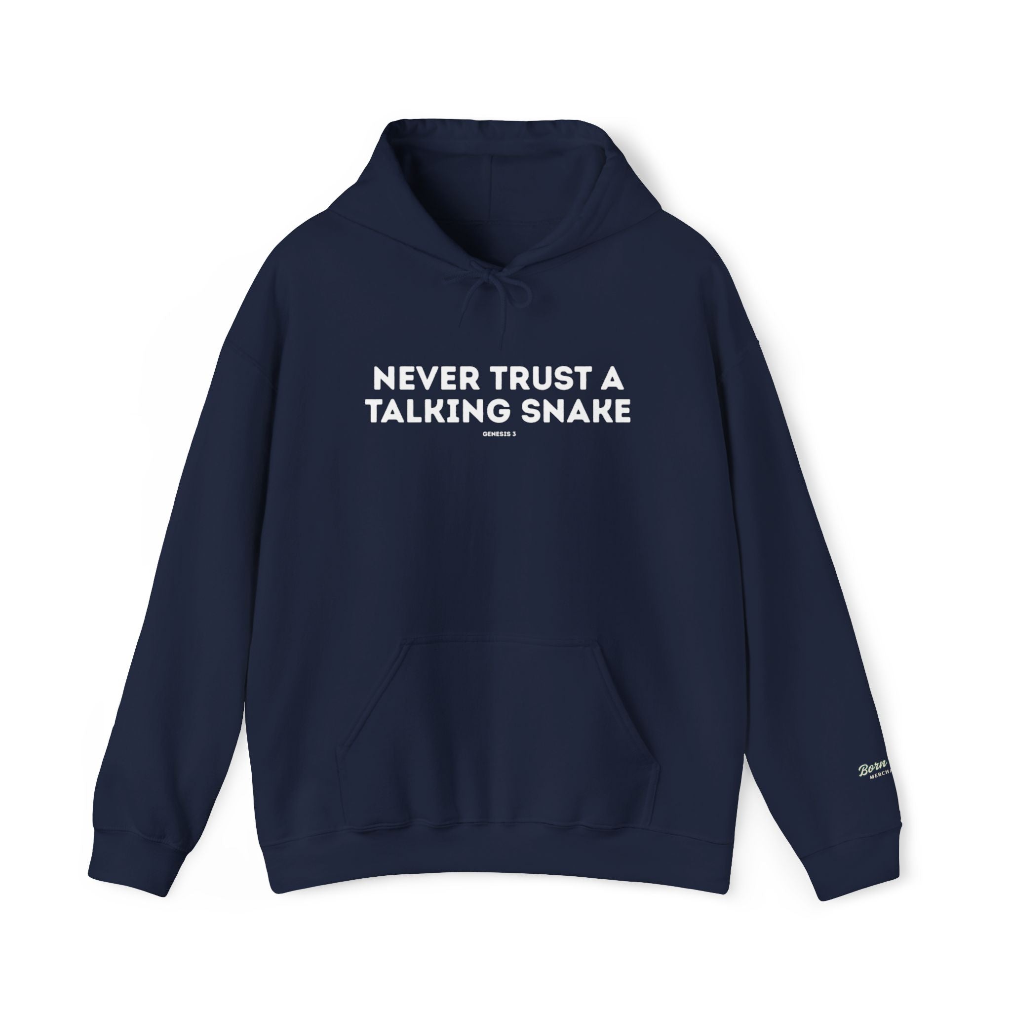 Never Trust a Talking Snake (Genesis 3) Christian Hoodie