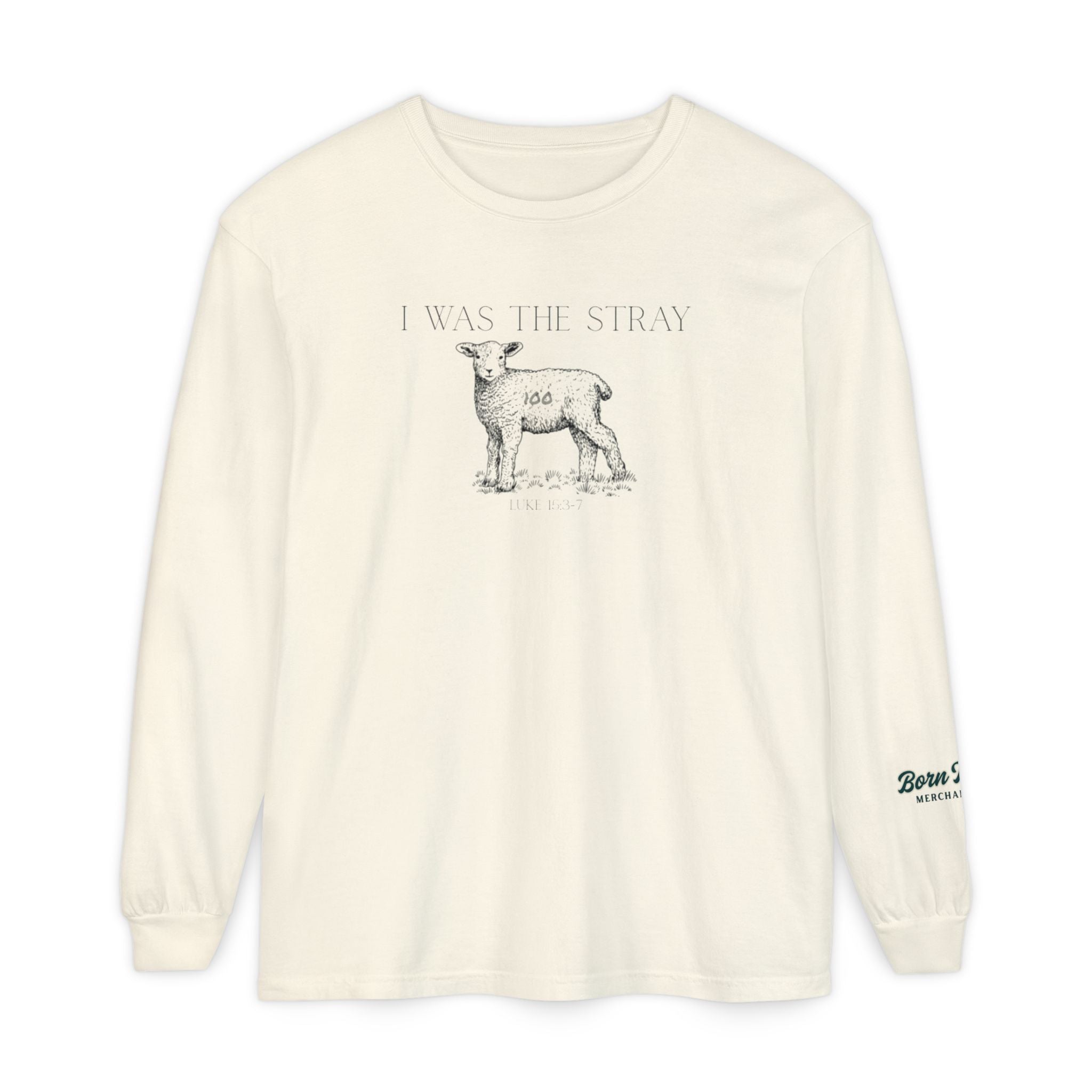 The Stray (Luke 15:3-7) Christian Long-sleeved T-shirt by