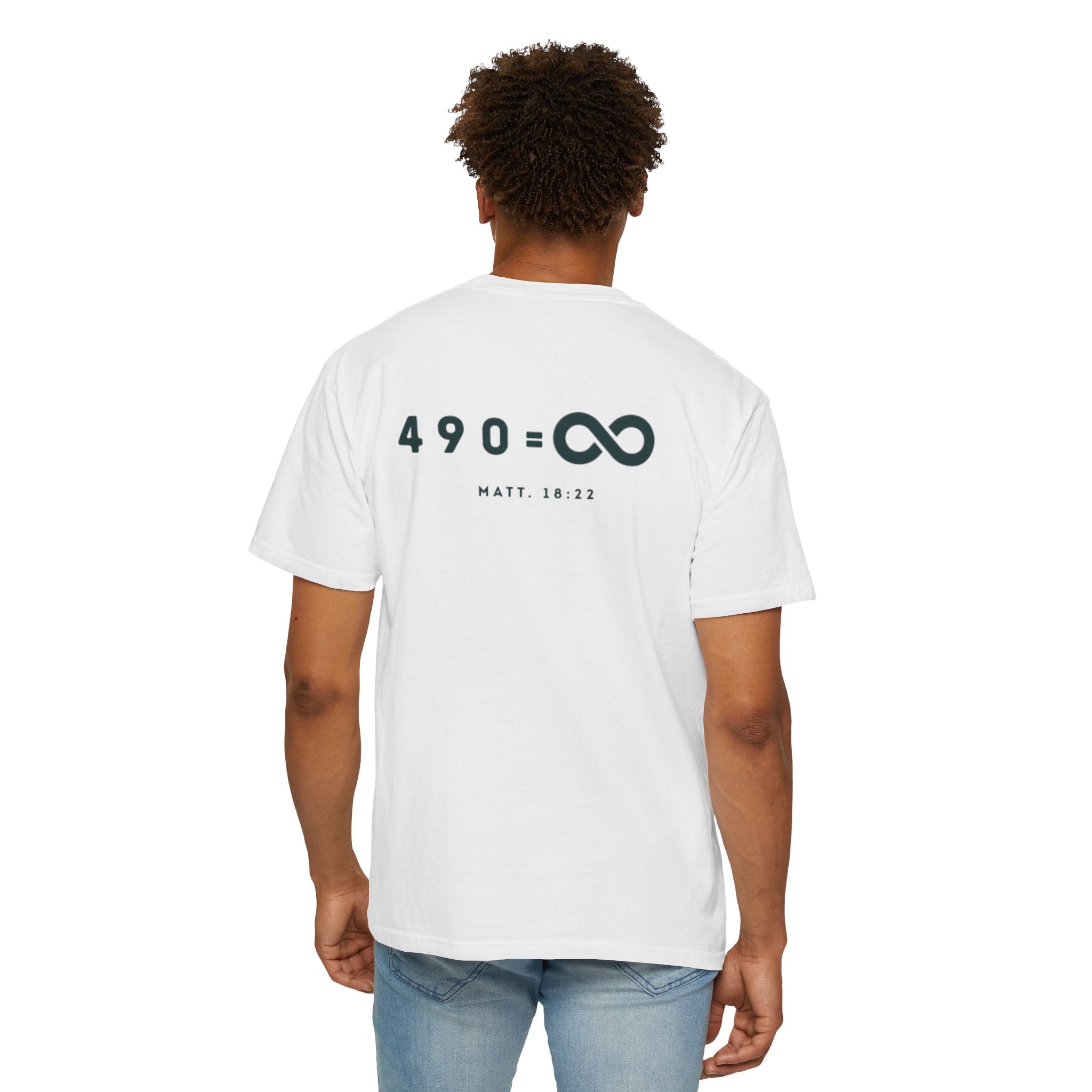 490= Infinity Matthew 18:22 shirt