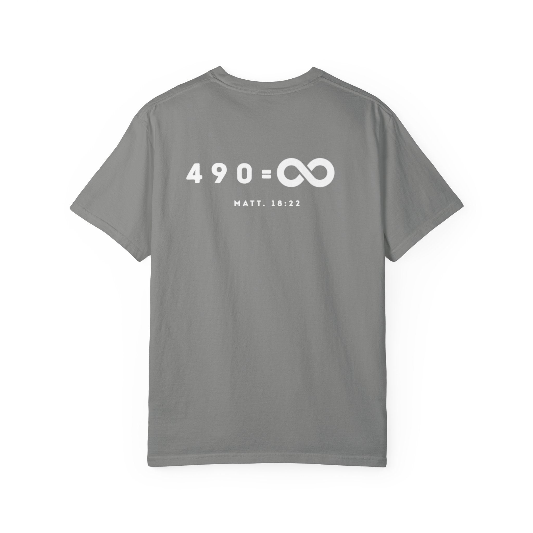 490= Infinity Shirt (Matthew 18:22)
