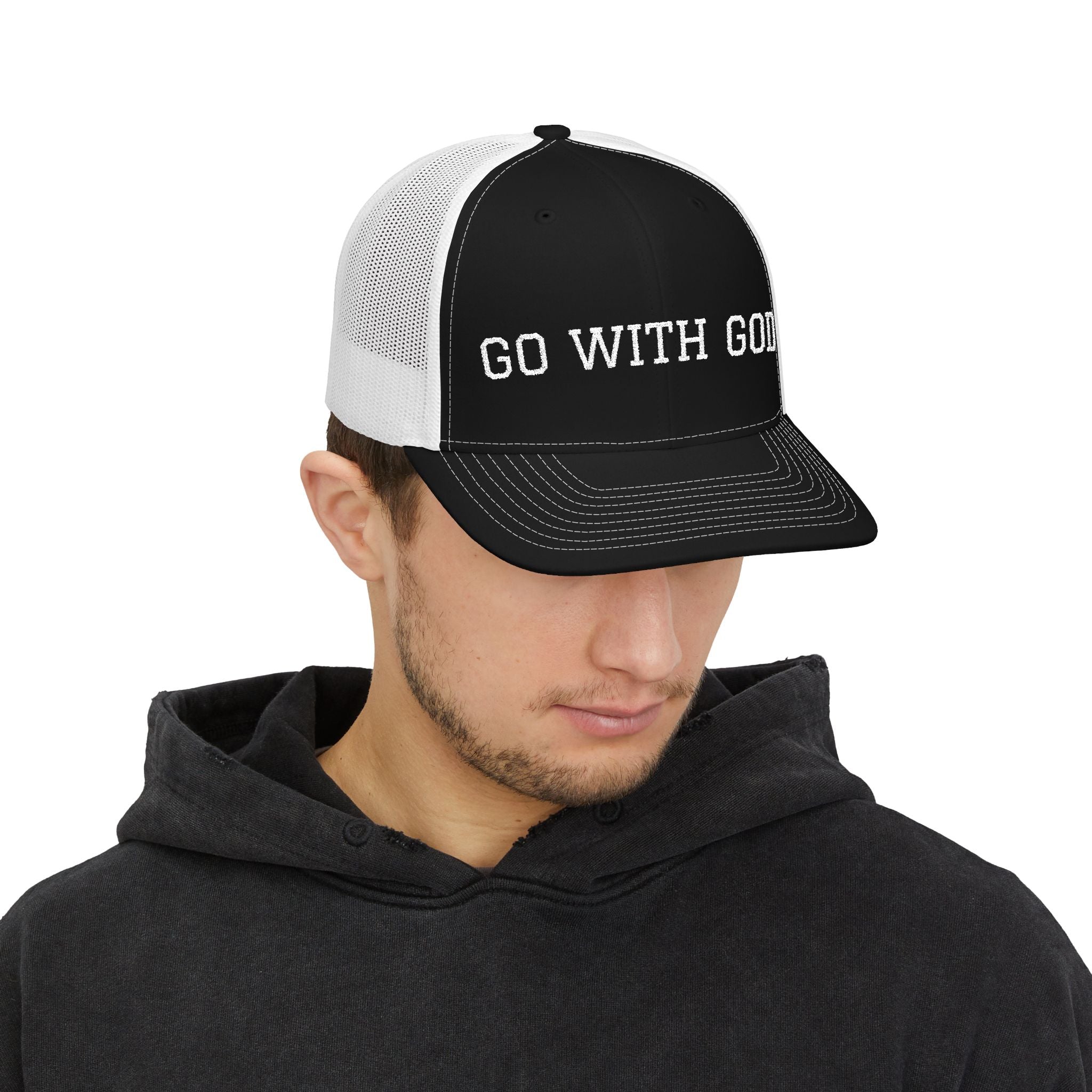 'Go With God' Trucker Cap — Christian Snapback Hat
