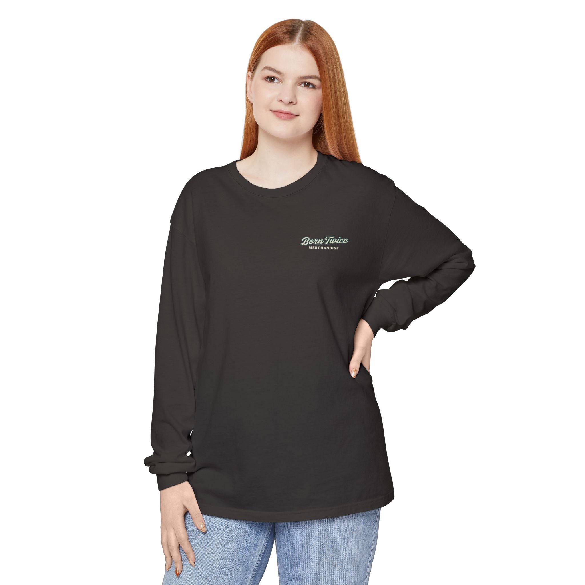 But... (Romans 5:8) Long-Sleeved Shirt