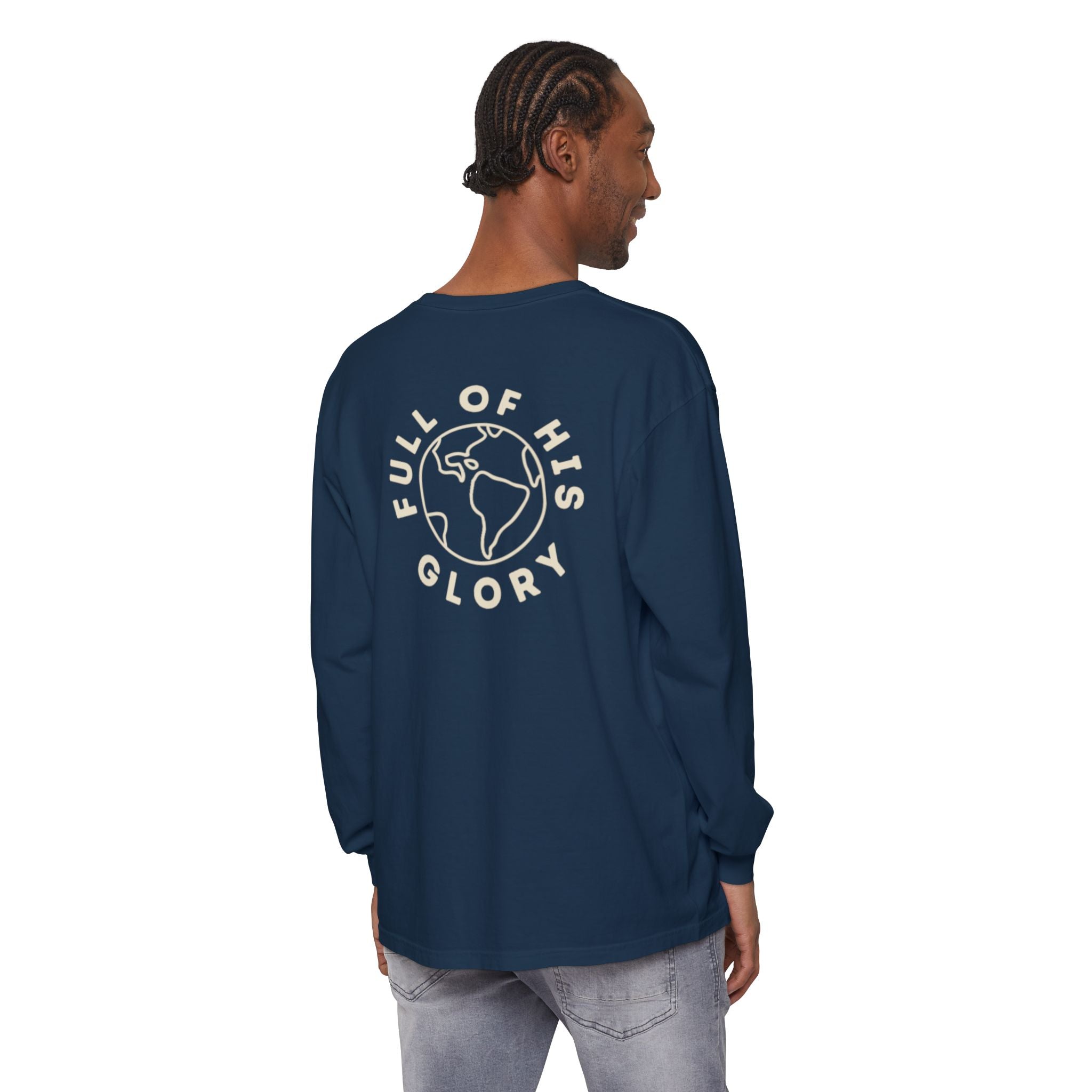 Full Of His Glory  (Isaiah 6:3) Long-Sleeved Shirt