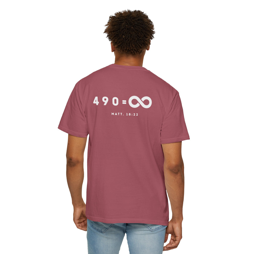 490= Infinity Shirt (Matthew 18:22)