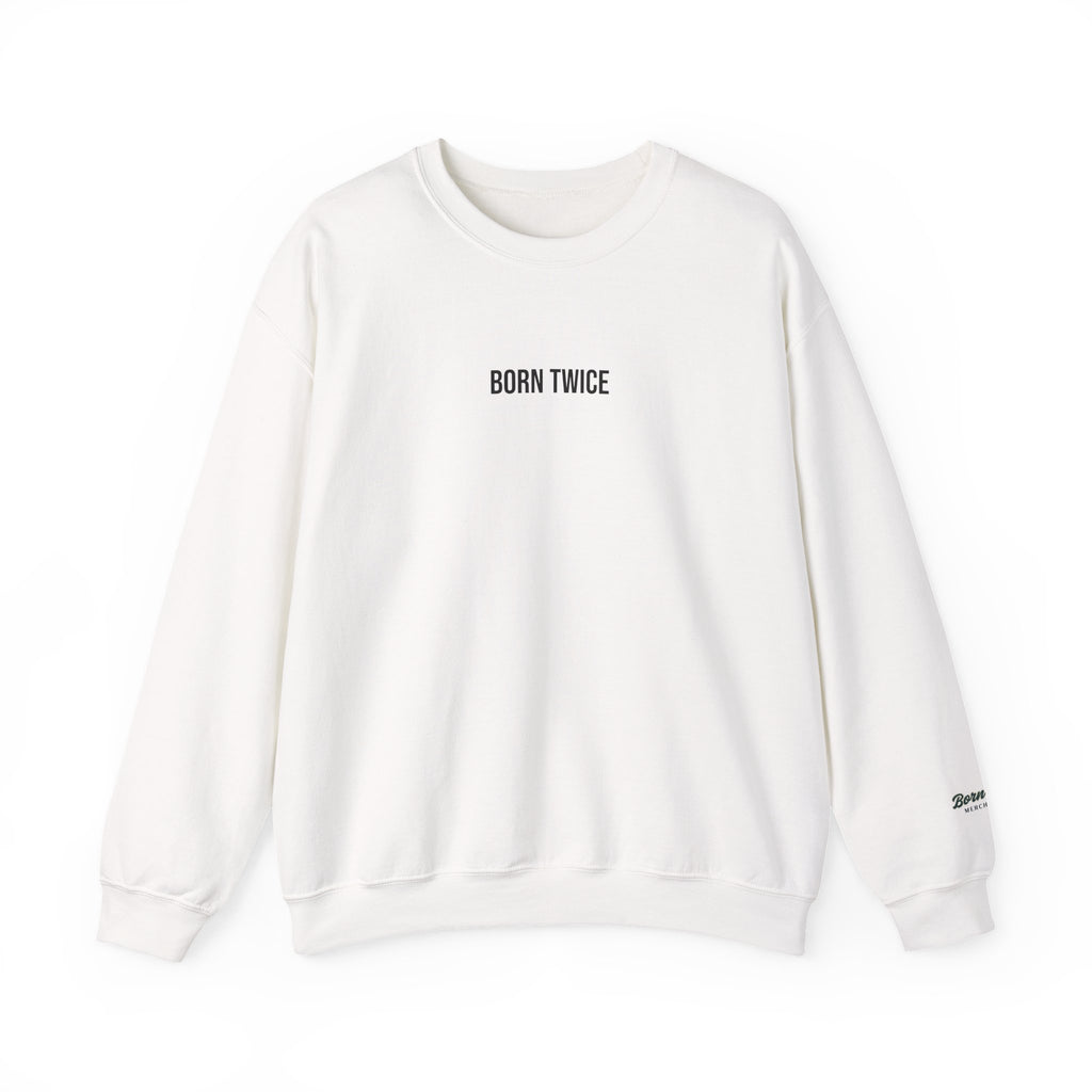 Born Twice (Small Logo) Crewneck Sweatshirt