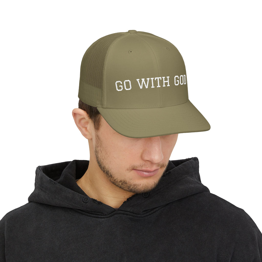 'Go With God' Trucker Cap — Christian Snapback Hat