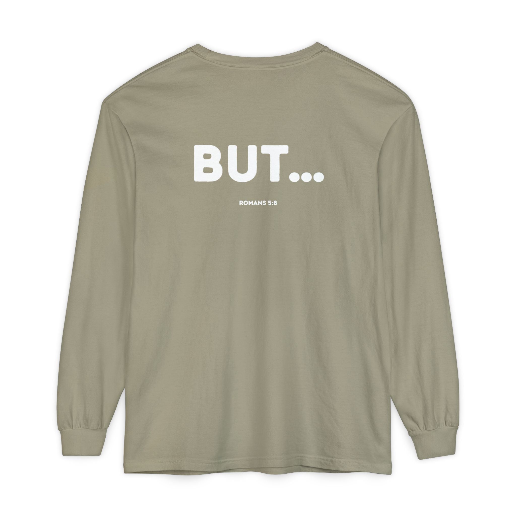 But... (Romans 5:8) Long-Sleeved Shirt