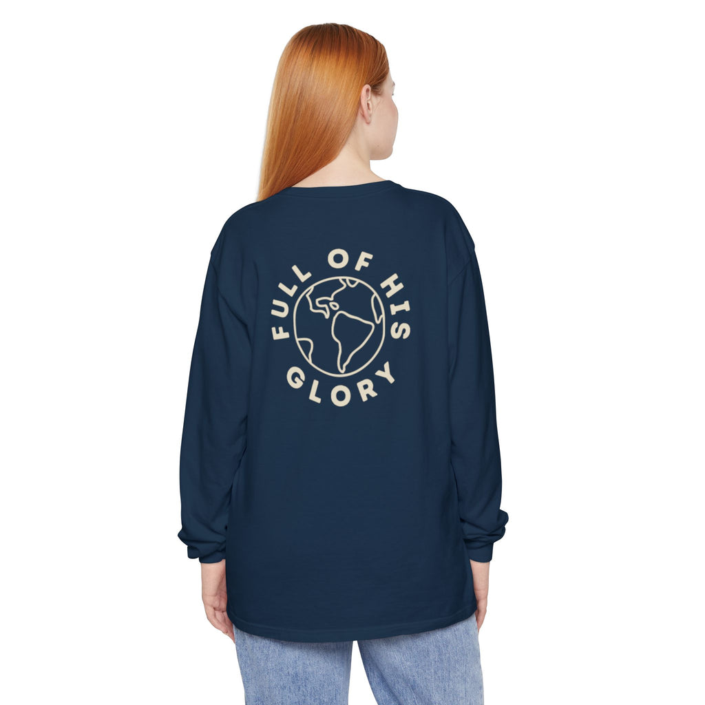 Full Of His Glory  (Isaiah 6:3) Long-Sleeved Shirt