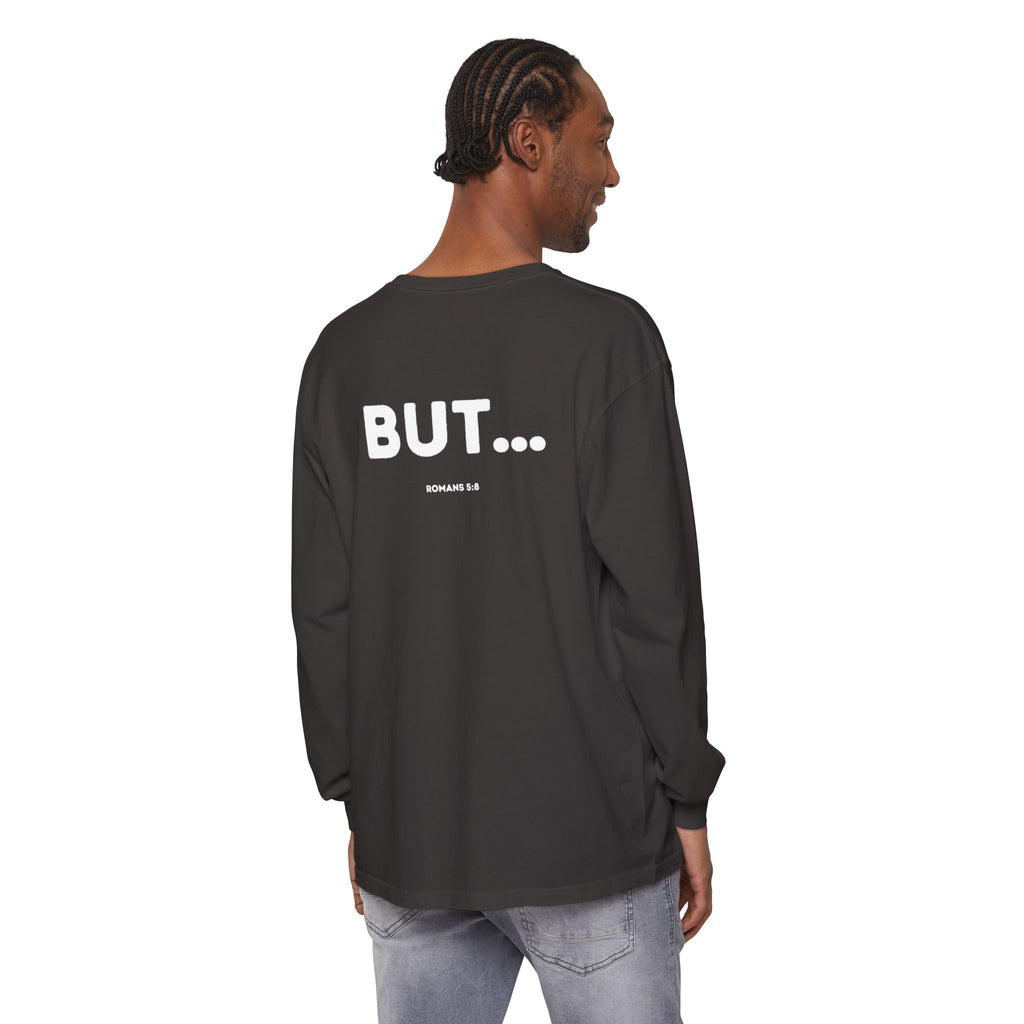 But... (Romans 5:8) Long-Sleeved Shirt