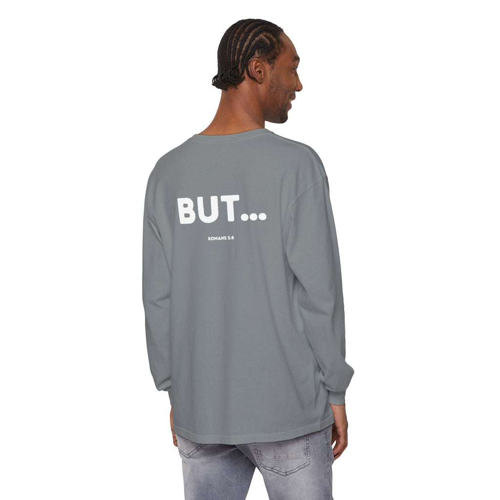 But... (Romans 5:8) Long-Sleeved Shirt