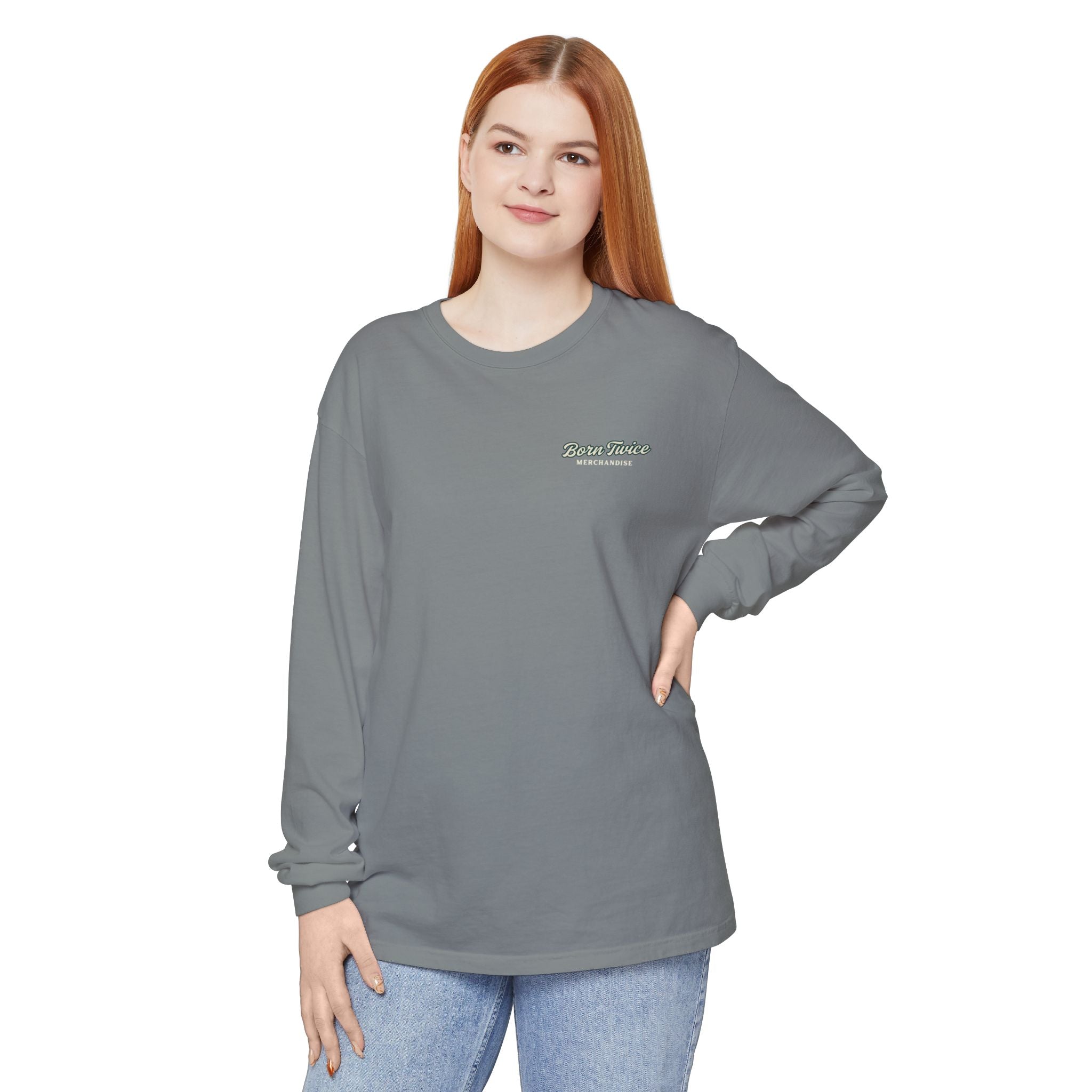 But... (Romans 5:8) Long-Sleeved Shirt