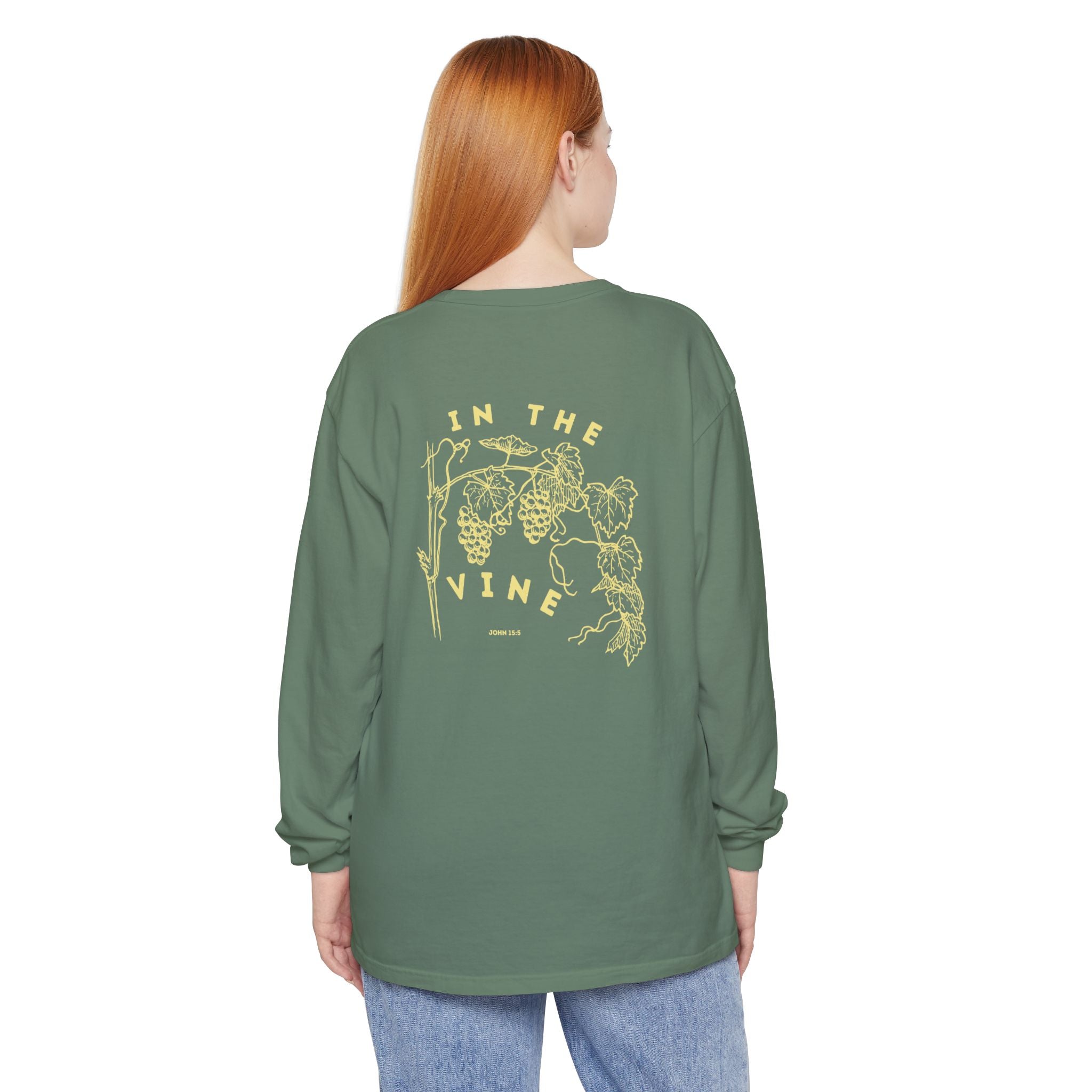In The Vine (John 15:5) Long-Sleeved Shirt