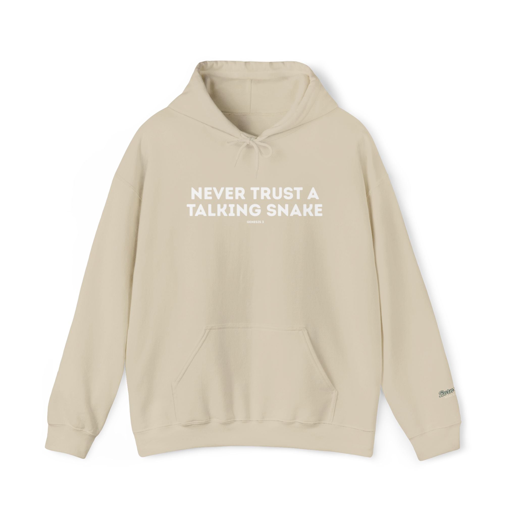 Never Trust a Talking Snake (Genesis 3) Christian Hoodie