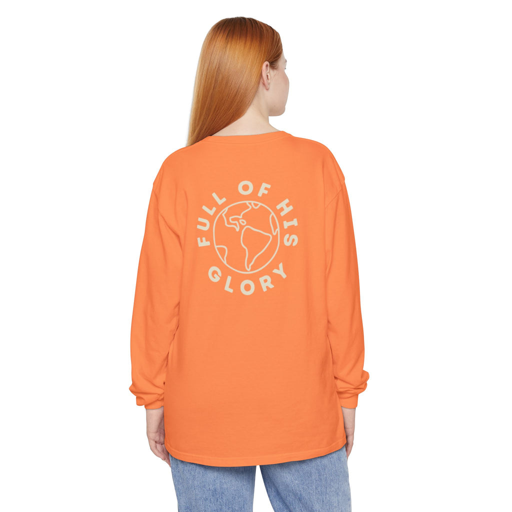 Full Of His Glory  (Isaiah 6:3) Long-Sleeved Shirt