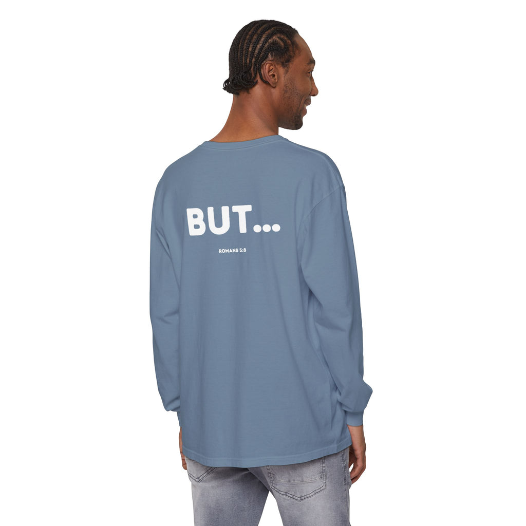 But... (Romans 5:8) Long-Sleeved Shirt