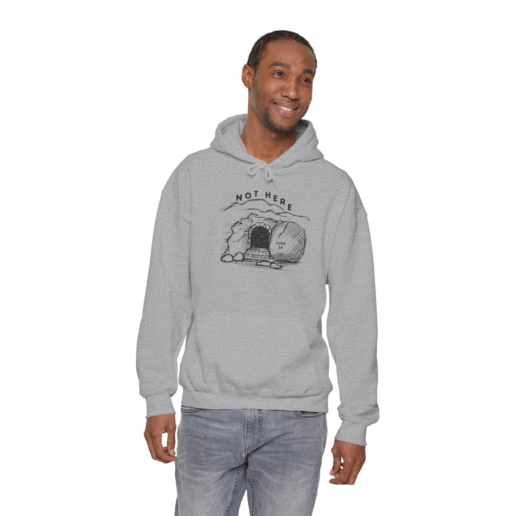 Not Here (Luke 24) Christian Hoodie