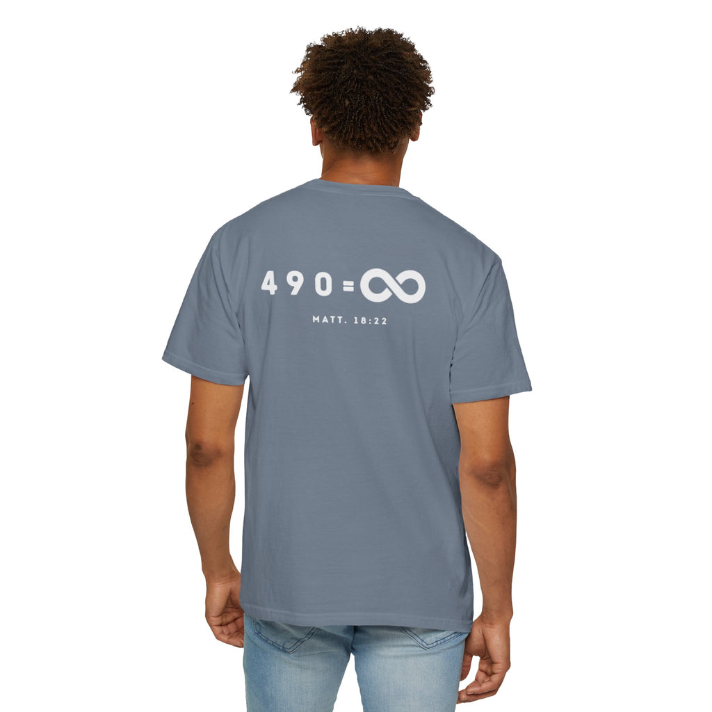 490= Infinity Shirt (Matthew 18:22)