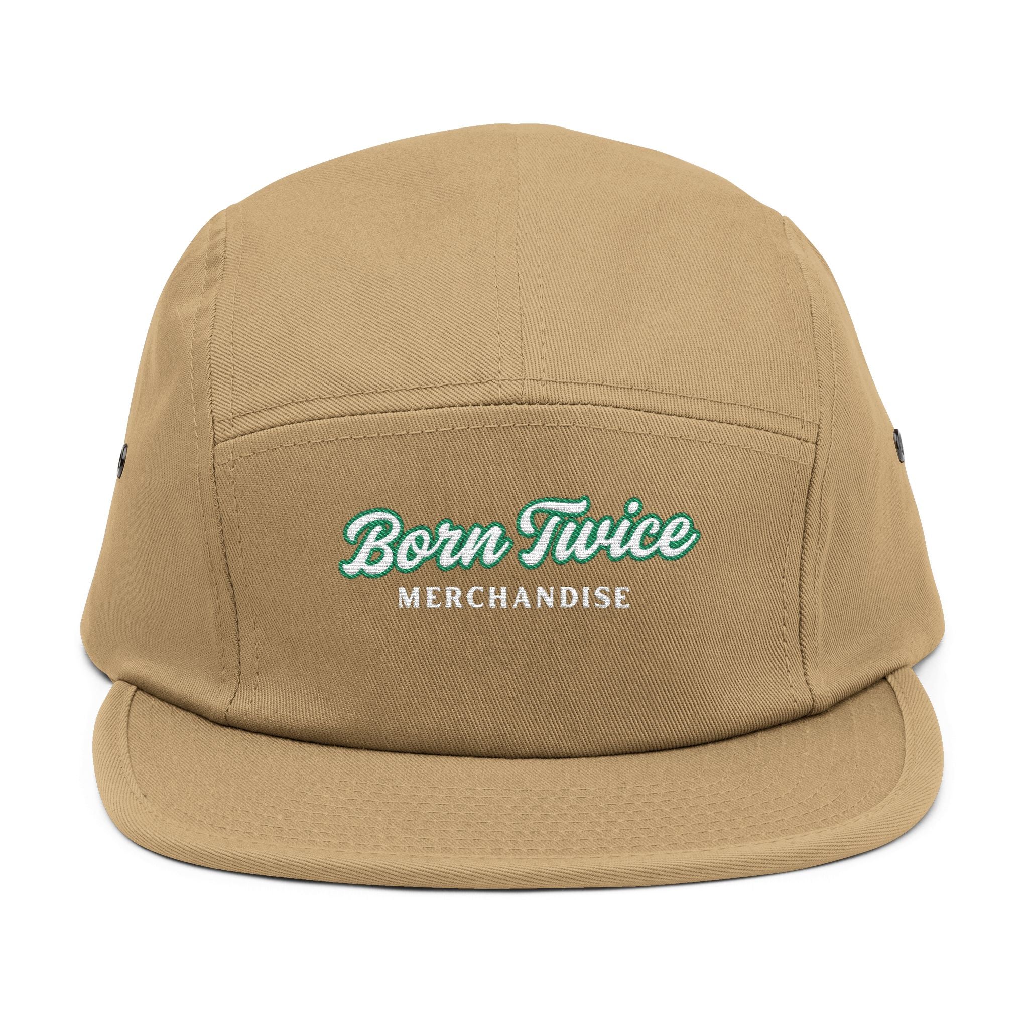 Born Twice Merchandise Embroidered 5 Panel Cap