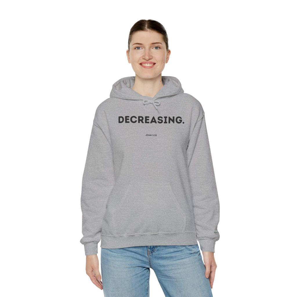 Decreasing (John 3:30) Hoodie