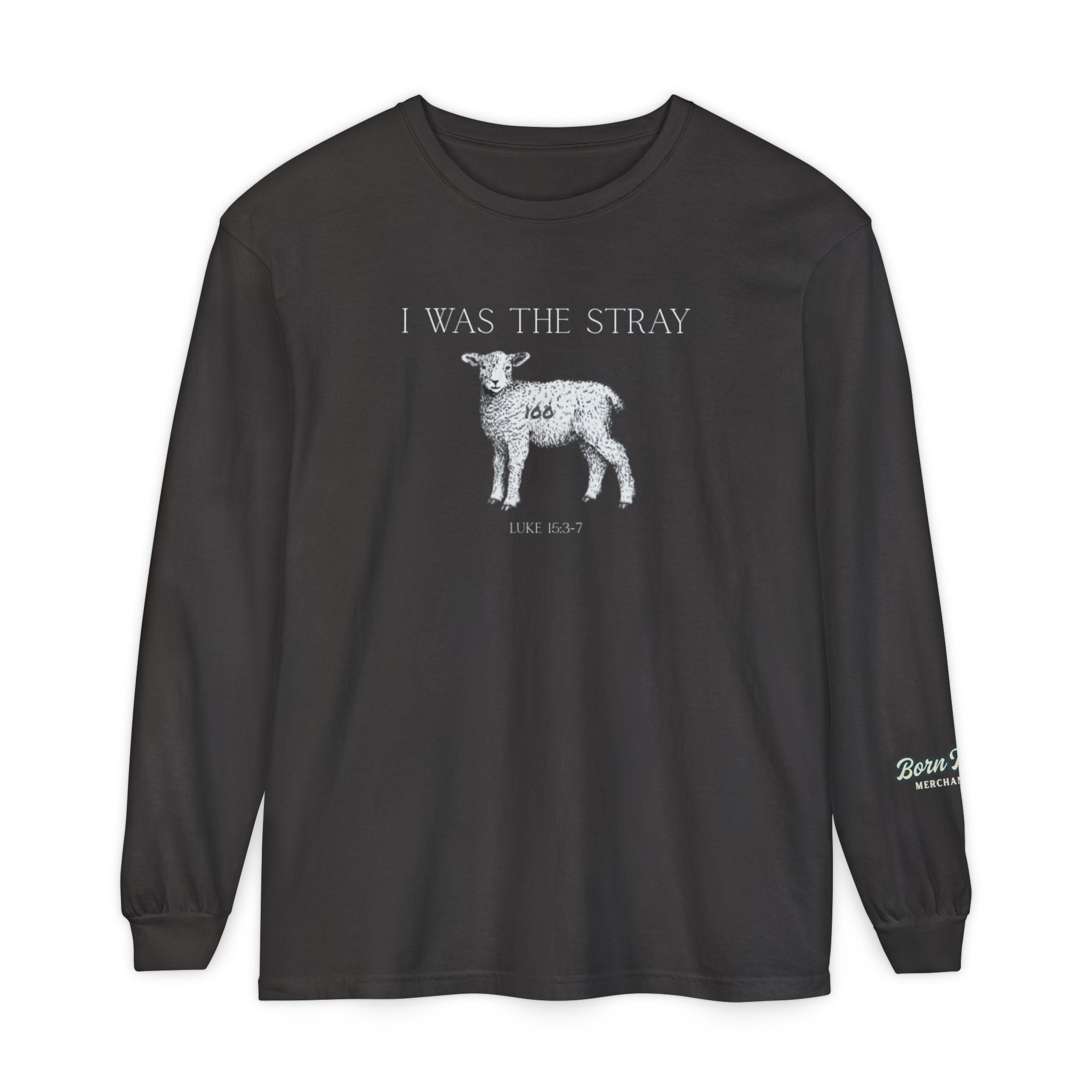 The Stray (Luke 15:3-7) Christian Long-sleeved T-shirt by