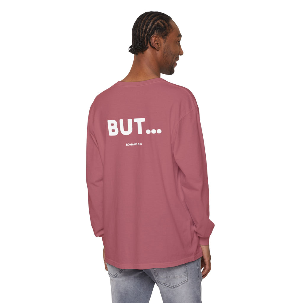 But... (Romans 5:8) Long-Sleeved Shirt