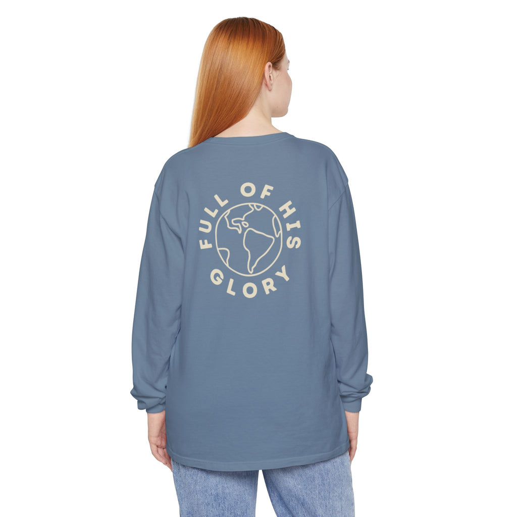 Full Of His Glory  (Isaiah 6:3) Long-Sleeved Shirt