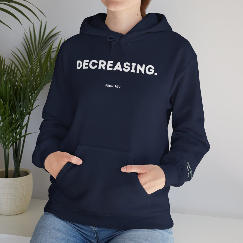 Decreasing (John 3:30) Hoodie