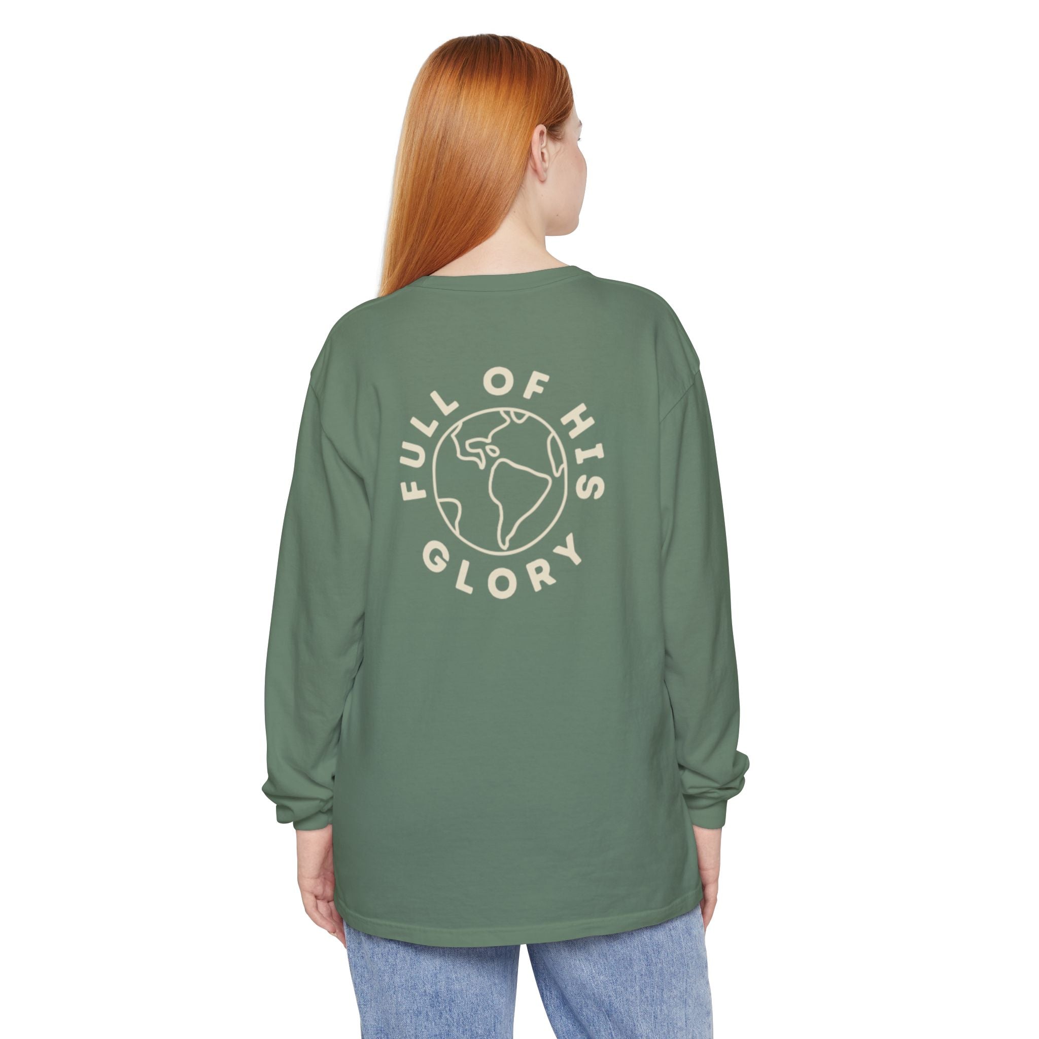 Full Of His Glory  (Isaiah 6:3) Long-Sleeved Shirt