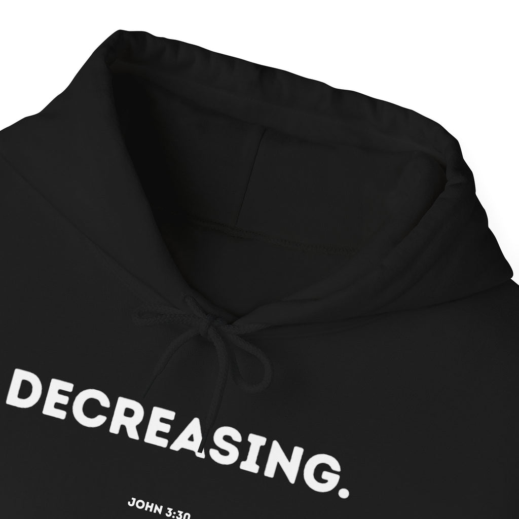Decreasing (John 3:30) Hoodie