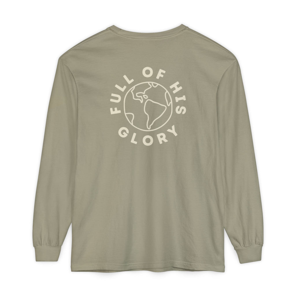 Full Of His Glory  (Isaiah 6:3) Long-Sleeved Shirt
