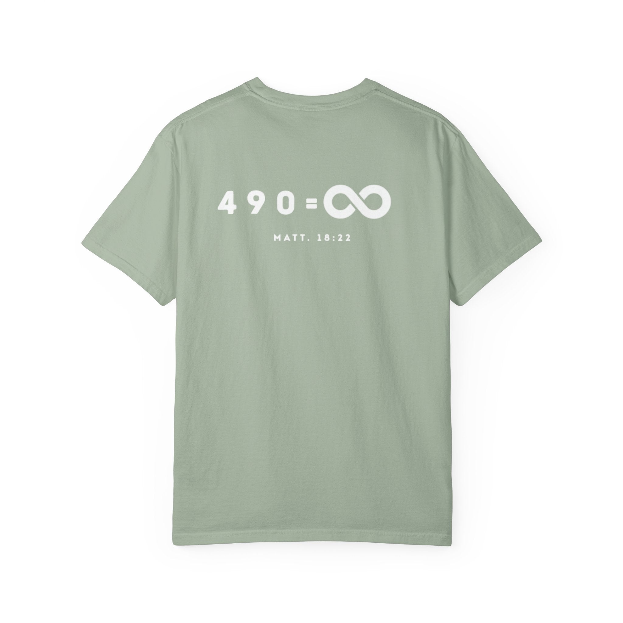 490= Infinity Matthew 18:22 shirt