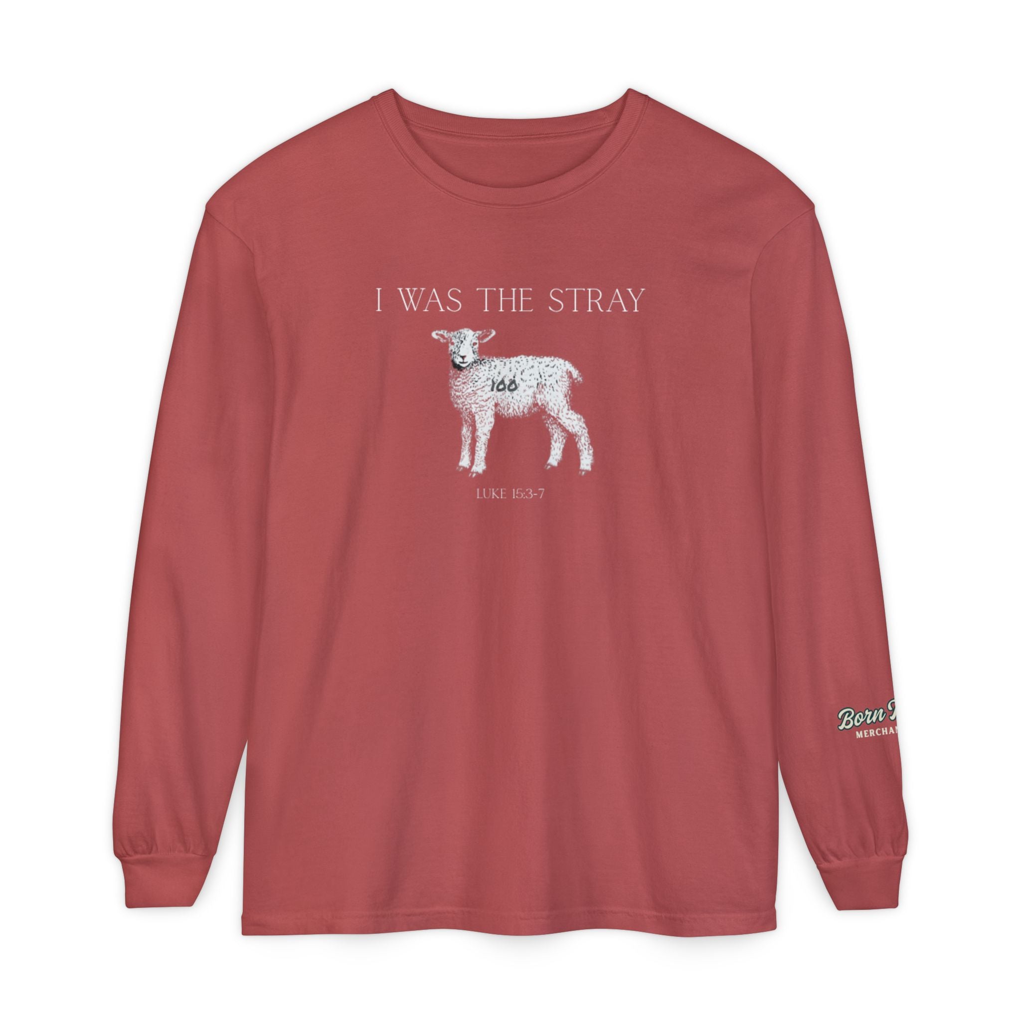 The Stray (Luke 15:3-7) Christian Long-sleeved T-shirt by
