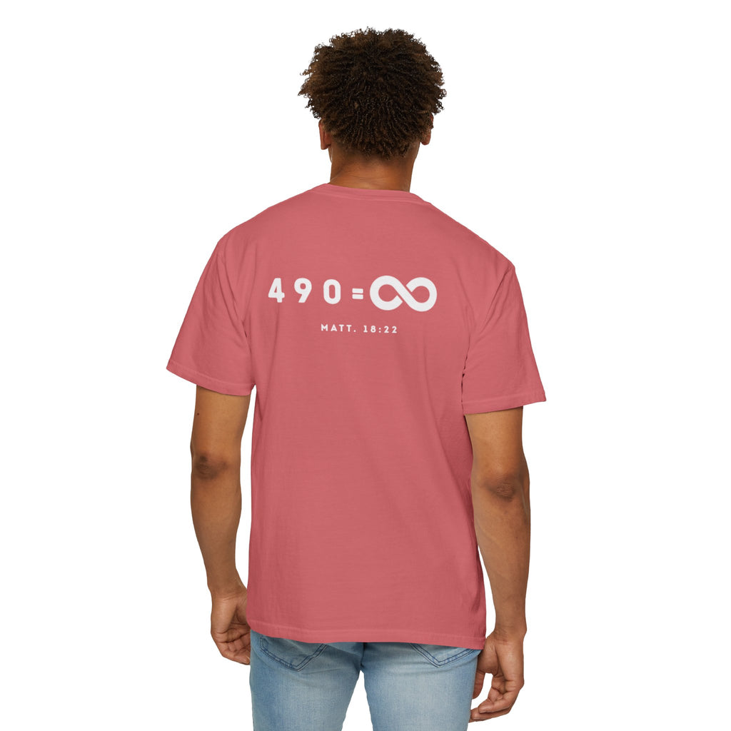 490= Infinity Matthew 18:22 shirt