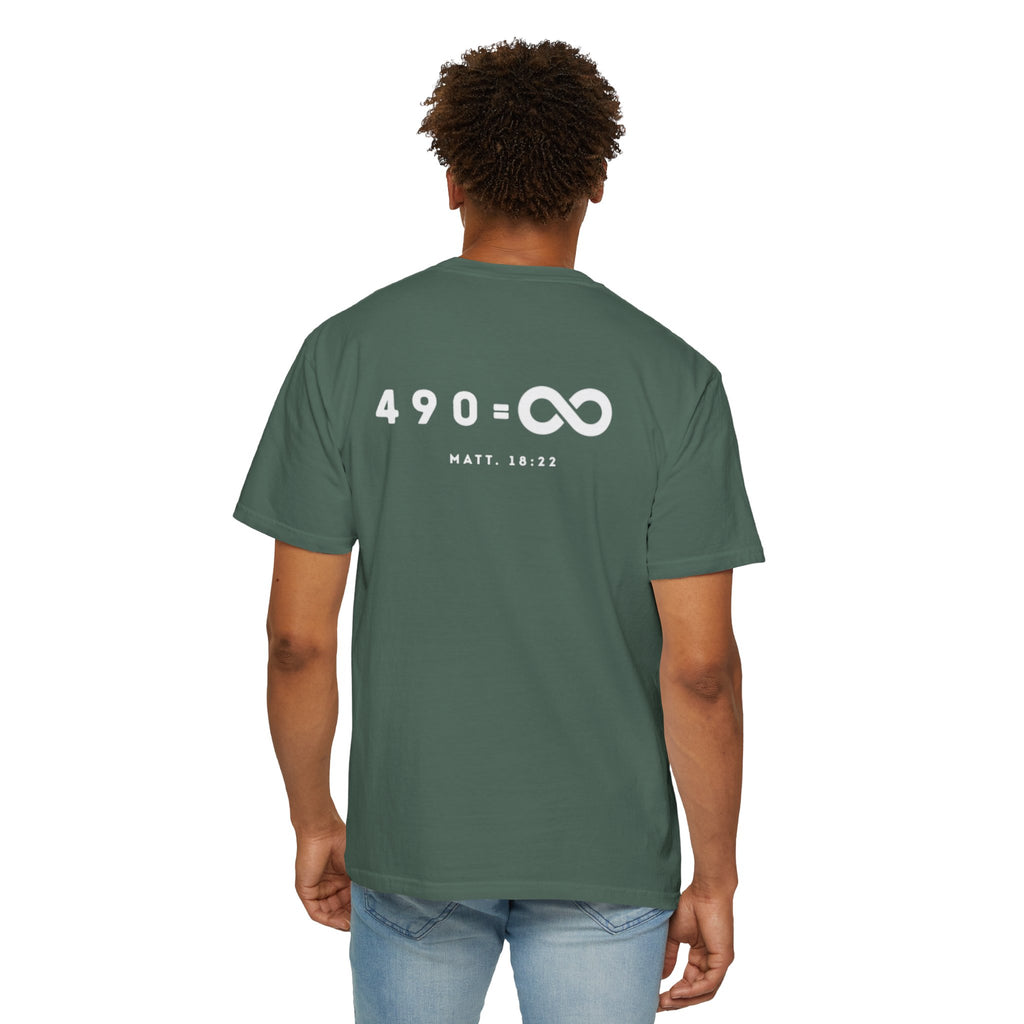 490= Infinity Shirt (Matthew 18:22)