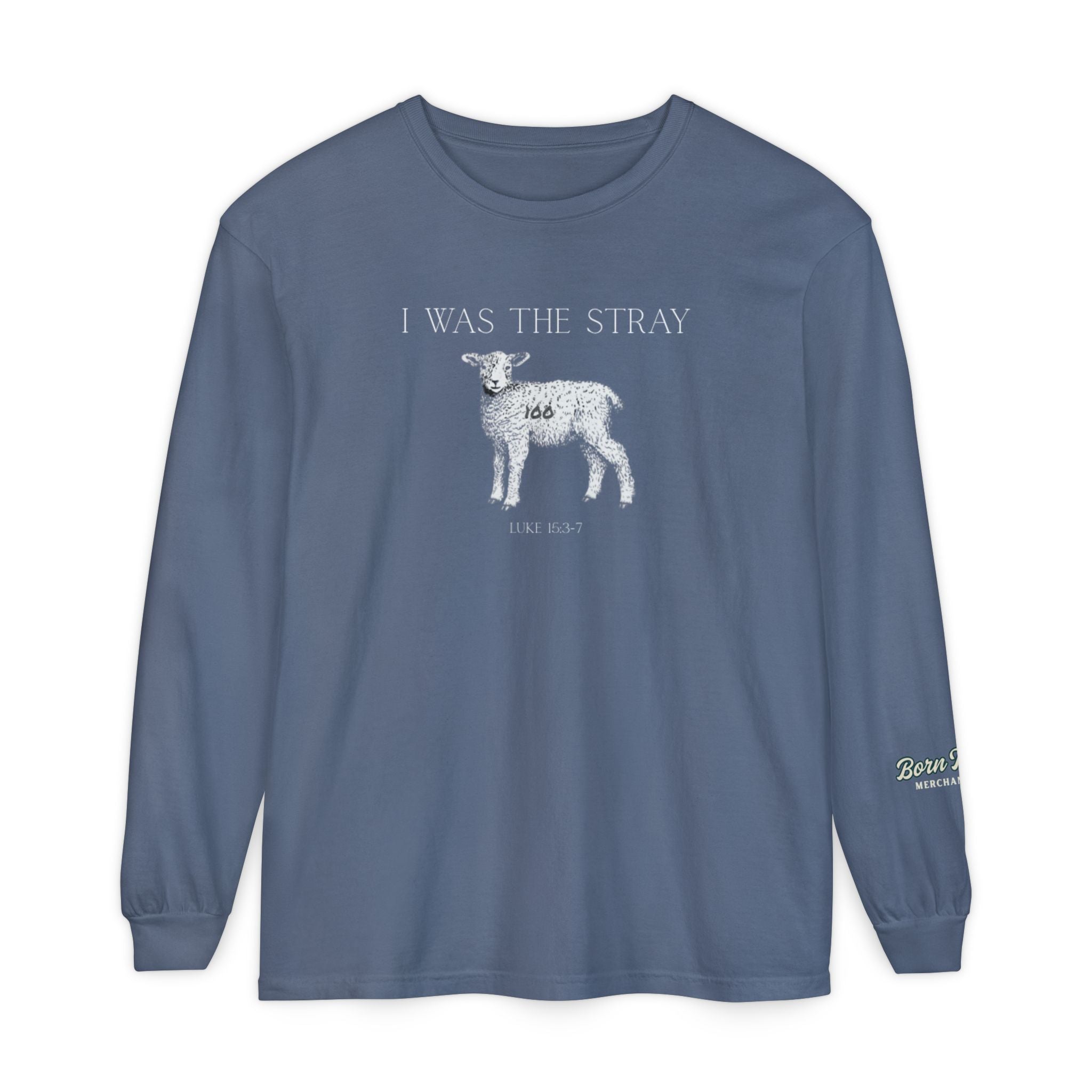 The Stray (Luke 15:3-7) Christian Long-sleeved T-shirt by