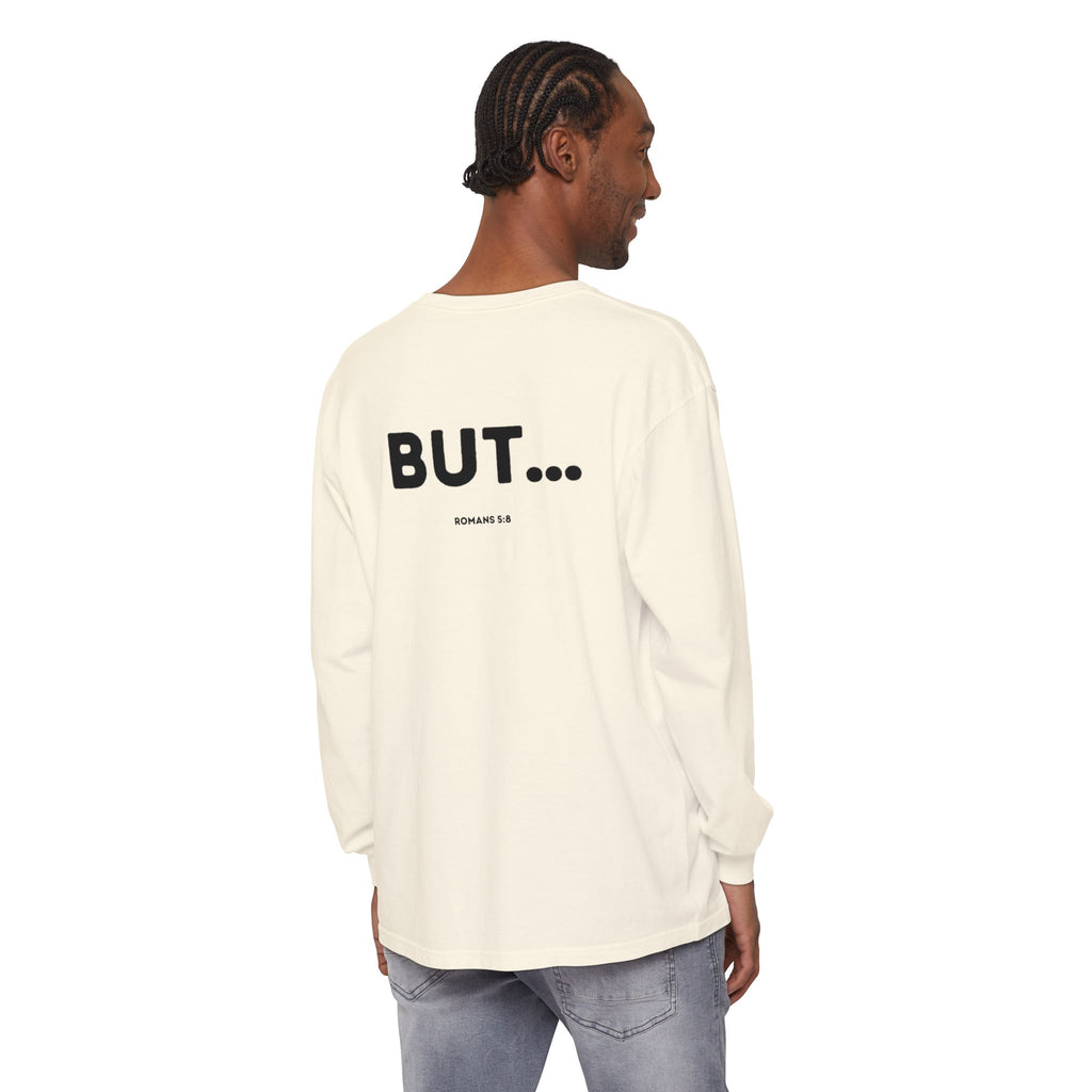 But... (Romans 5:8) Long-Sleeved Shirt