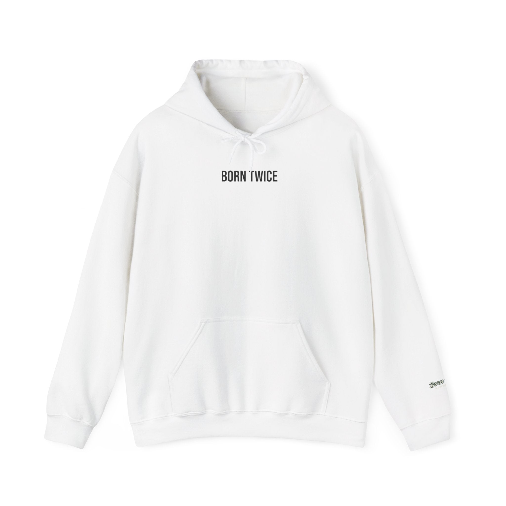 Born Twice (Small Logo) Hoodie